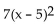 Without graphing, find the maximum value or minimum value. -f(x) = - 9