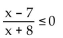 Solve. Provide answers in interval notation. - 