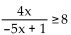 Solve. Provide answers in interval notation. - 
