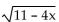 <strong>Find the domain of f. f(x) = </strong> A) B) C) D)