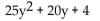 <strong>Find the following. Assume that the letter can represent any real number. </strong> A) B) C) D)