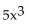 <strong>Simplify. </strong> A) -5x B) -125x C) 5x D)