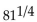 <strong>Rewrite without rational exponents, and simplify, if possible. </strong> A) 243 B) 12 C) 36 D) 3