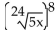 Use rational exponents to simplify. Write the answer in radical notation if appropriate. -