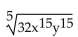 Use rational exponents to simplify. Write the answer in radical notation if appropriate. -