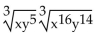 Multiply and simplify. Assume no radicands were formed by raising negative numbers to even powers. - 