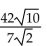 Divide and simplify. Assume that all expressions under radicals represent positive numbers. -