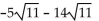 Add or subtract. Then simplify by collecting like radical terms, if possible. --