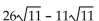 Add or subtract. Then simplify by collecting like radical terms, if possible. -