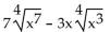 Add or subtract. Then simplify by collecting like radical terms, if possible. Assume that no radicands were formed by raising negative numbers to even powers. -