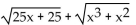Add or subtract. Then simplify by collecting like radical terms, if possible. Assume that no radicands were formed by raising negative numbers to even powers. -