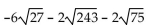 Add or subtract. Then simplify by collecting like radical terms, if possible. Assume that no radicands were formed by raising negative numbers to even powers. -