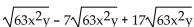 Add or subtract. Then simplify by collecting like radical terms, if possible. Assume that no radicands were formed by raising negative numbers to even powers. -