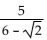 Rationalize the denominator. Assume that no radicands were formed by raising negative numbers to even powers. -