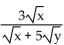 Rationalize the denominator. Assume that no radicands were formed by raising negative numbers to even powers. -