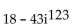 Simplify to the form a + bi. - 