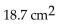 <strong>Substitute to find the value of the expression. The area of a triangle with base b and height h is given by the formula . Find the area of a triangle when the base is 3.4 centimeters and the height is 5.5 centimeters.</strong> A) B) C) D)