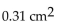 <strong>Substitute to find the value of the expression. The area of a triangle with base b and height h is given by the formula . Find the area of a triangle when the base is 3.4 centimeters and the height is 5.5 centimeters.</strong> A) B) C) D)