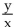<strong>Translate the phrase to an algebraic expression. x subtracted from y</strong> A) B) C) x - y D) y - x