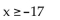 <strong>Write an inequality with the same meaning. </strong> A) B) C) D)