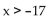<strong>Write an inequality with the same meaning. </strong> A) B) C) D)