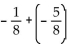 Add. Do not use a number line except as a check. -  