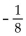 Find the opposite, or additive inverse. - 