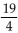 Evaluate -x for the given value of x. -x =  