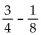 Subtract. - 