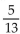 <strong>Find an equivalent expression with the given denominator. (Denominator: 65)</strong> A) B) C) D)