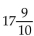 <strong>Convert to fraction notation. </strong> A) B) C) D)