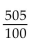 <strong>Convert to fraction notation. </strong> A) B) C) D)