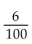 <strong>Convert to fraction notation. </strong> A) B) C) D)