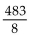 <strong>Convert to fraction notation. </strong> A) B) C) D)