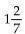<strong>Convert to a mixed numeral. </strong> A) B) C) D)