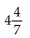 <strong>Convert to a mixed numeral. </strong> A) B) C) D)