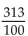 <strong>Convert to a mixed numeral. </strong> A) B) 3 C) D)