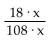 <strong>Simplify. </strong> A) 6 B) 6x C) D)