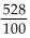 <strong>Convert to fractional notation. Do not simplify. 5.28</strong> A) B) C) D)