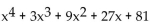 <strong>Use synthetic division to divide. ÷ (x - 3)</strong> A) B) C) D)