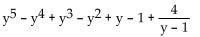 <strong>Use synthetic division to divide. </strong> A) B) C) D)