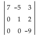 <strong>Evaluate. </strong> A) -73 B) 53 C) -63 D) 63