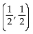 <strong>Solve using matrices. 2x + 4y = - 1 7x - y = 4</strong> A) B) C) D)