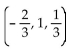 <strong>Solve using matrices. 6x + 6y = 2 9x - 6z = -8 2y - 3z = 1</strong> A) B) C) D)