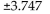 <strong>Find the critical value, to test the claim that = 0. Assume the samples are random and dependent, and the populations are normally distributed. Use = 0.01. </strong> A) B) C)2.132 D)0.741