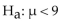 <strong>The alternative hypothesis is given with its graph. State the null hypothesis and sketch its graph. </strong> A) B) C) D)