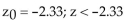 <strong>Find the critical value and rejection region for the type of z-test with level of significance α Left-tailed test, α </strong> A) B) C) D)