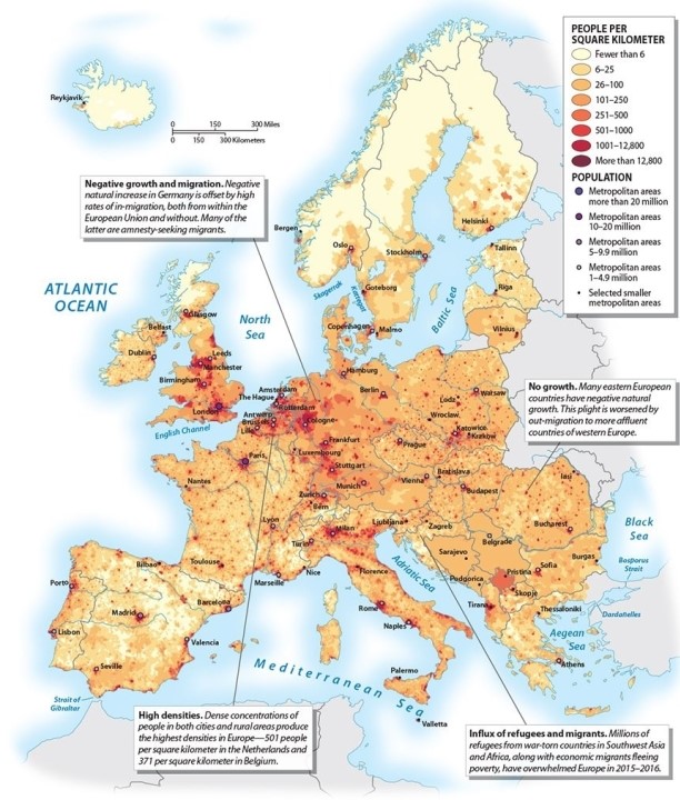 <strong>The most densely populated region of Europe tends to be  </strong> A)Spain and Portugal B)the Balkan Peninsula (ex. Greece, Macedonia and Bulgaria) C)Belgium, the Netherlands and Luxembourg D)The Baltic States (Estonia, Latvia and Lithuania) E)Scandinavia (ex. Norway, Sweden and Finland) <div style=padding-top: 35px> 