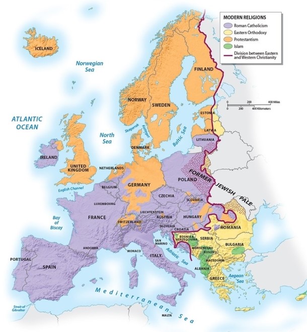 <strong>In what part of Europe is Protestantism the dominant religion?  </strong> A)northern Germany B)Poland C)France D)the Balkan Peninsula (ex. Greece, Bulgaria, Serbia) E)Ireland <div style=padding-top: 35px> 