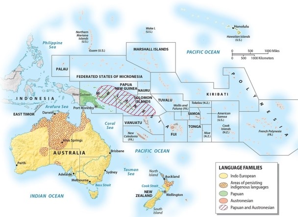 <strong>In which part of Australia will one most likely find indigenous languages spoken?  </strong> A)the northern region and interior B)the west coast C)the southern coast D)Tasmania E)Sydney and Melbourne <div style=padding-top: 35px> 